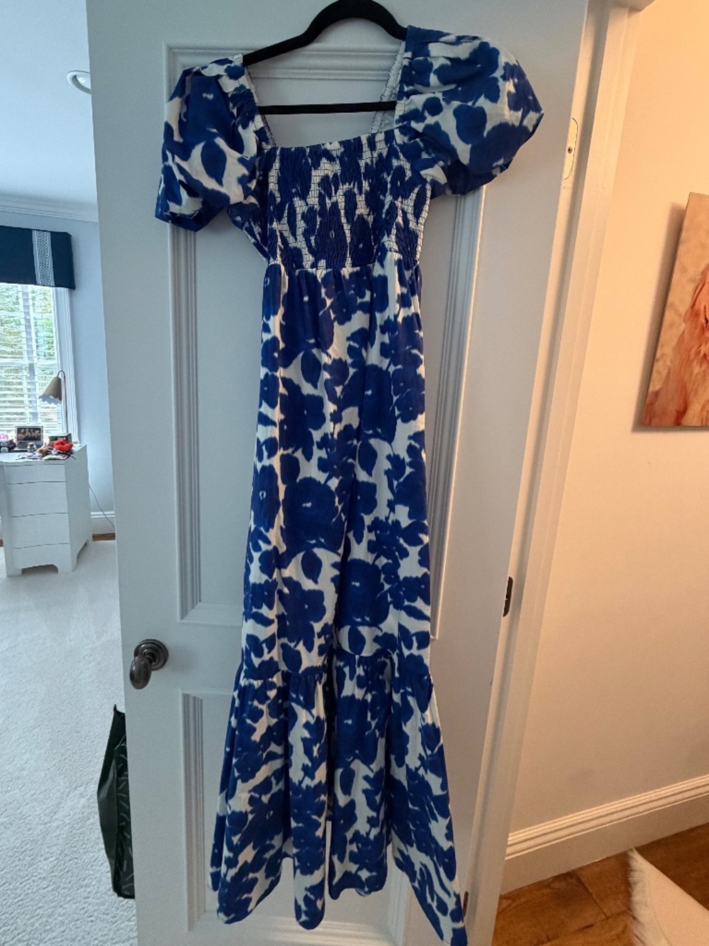 Tuckernuck Blue And White Floral Dress - XS